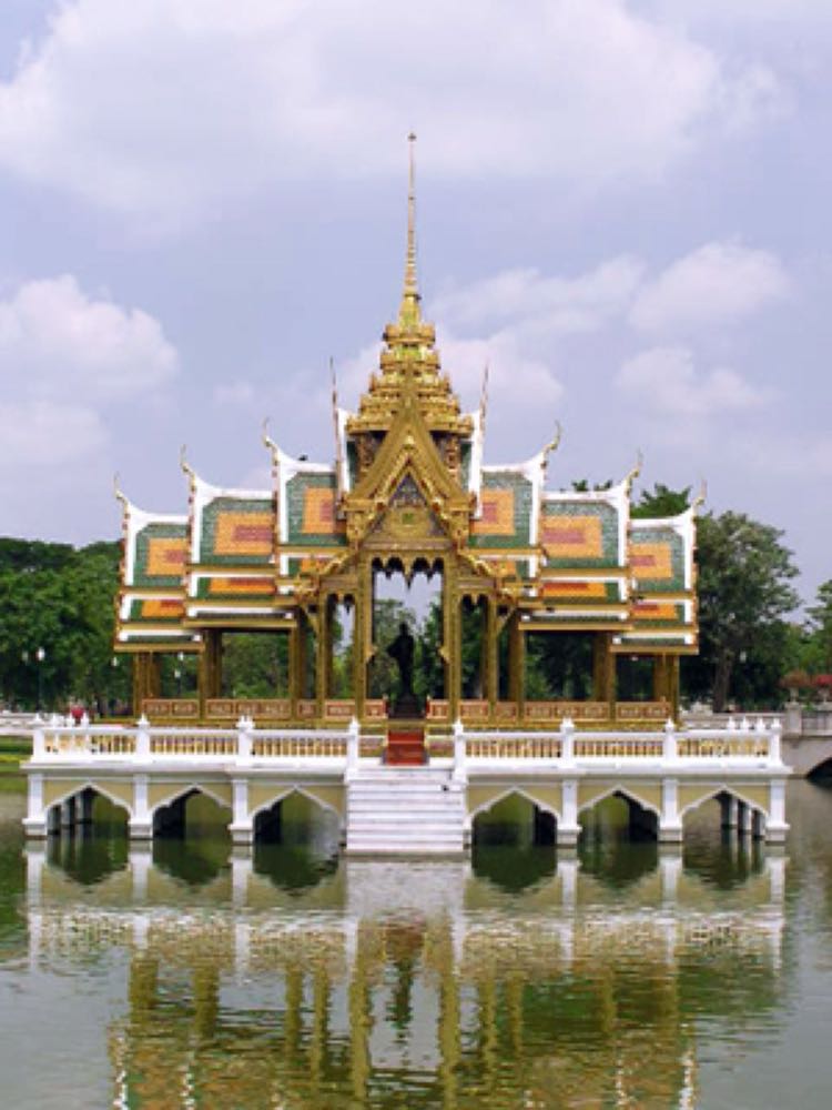 Aisawan Thiphya-Art floating pavilion at Bang Pa-In Palace